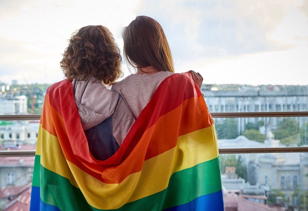 Girls pride flag