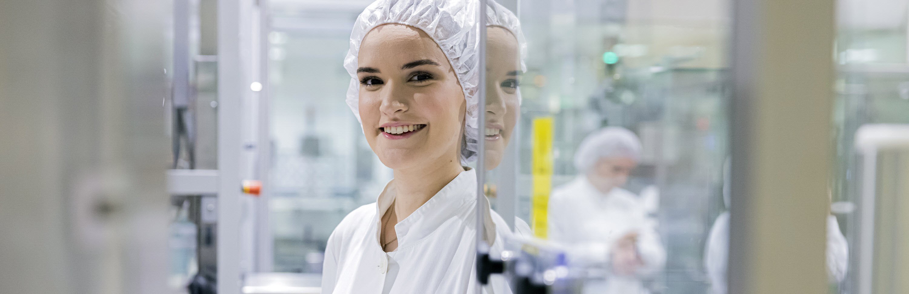 Teva female lab employee