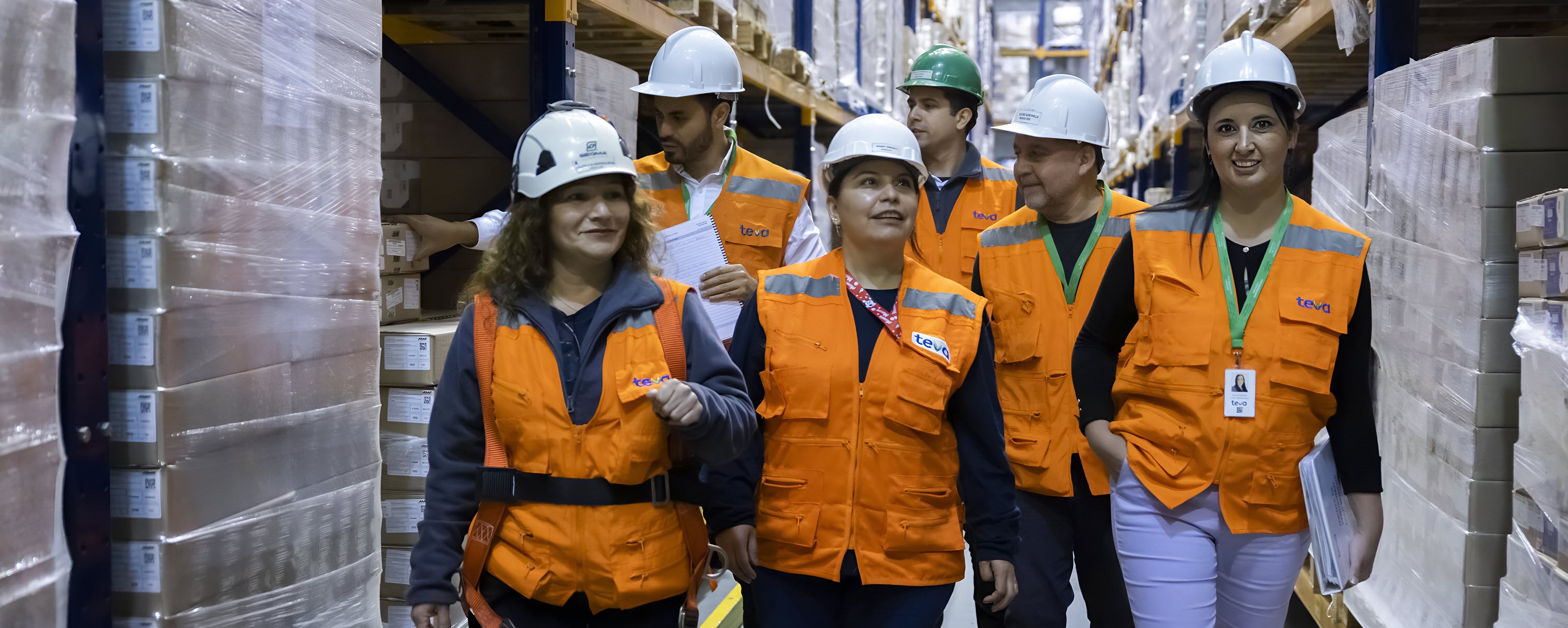 Teva Chile TGO Employees in manufacturing
