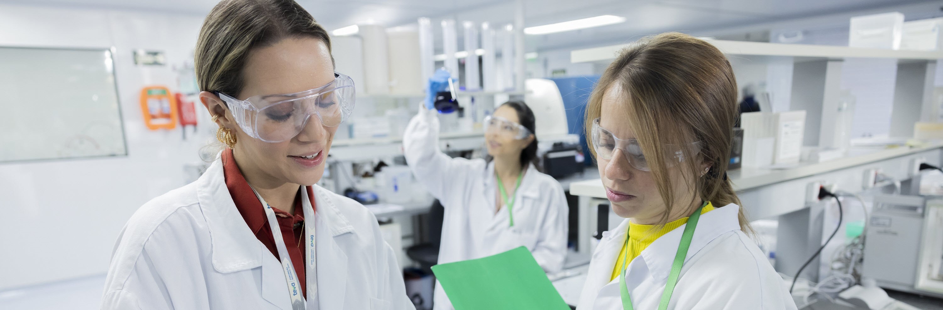 Teva Sao Paolo lab employees